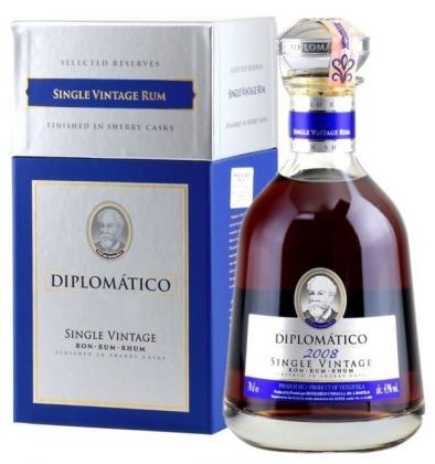 Diplomatico Single Vintage 2008 43% 0,7 l GB