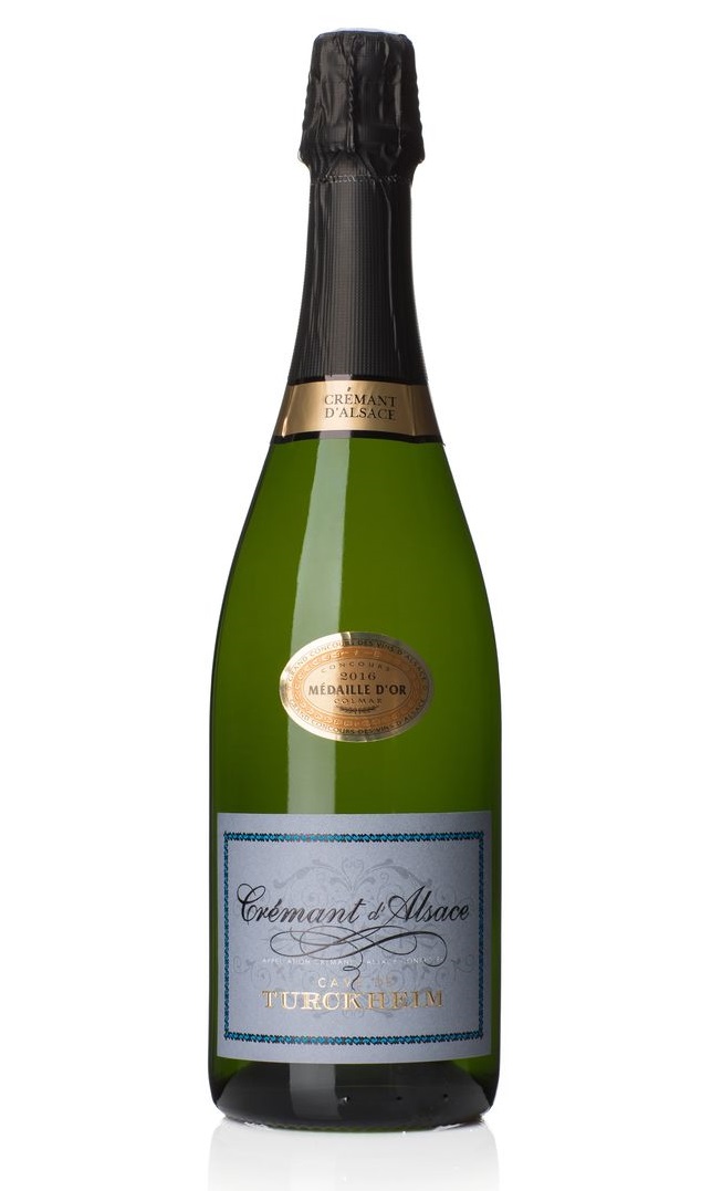 Cave de Turckheim Crémant d’Alsace Brut Médaille Or Paris 2020 12% 0,75 l 