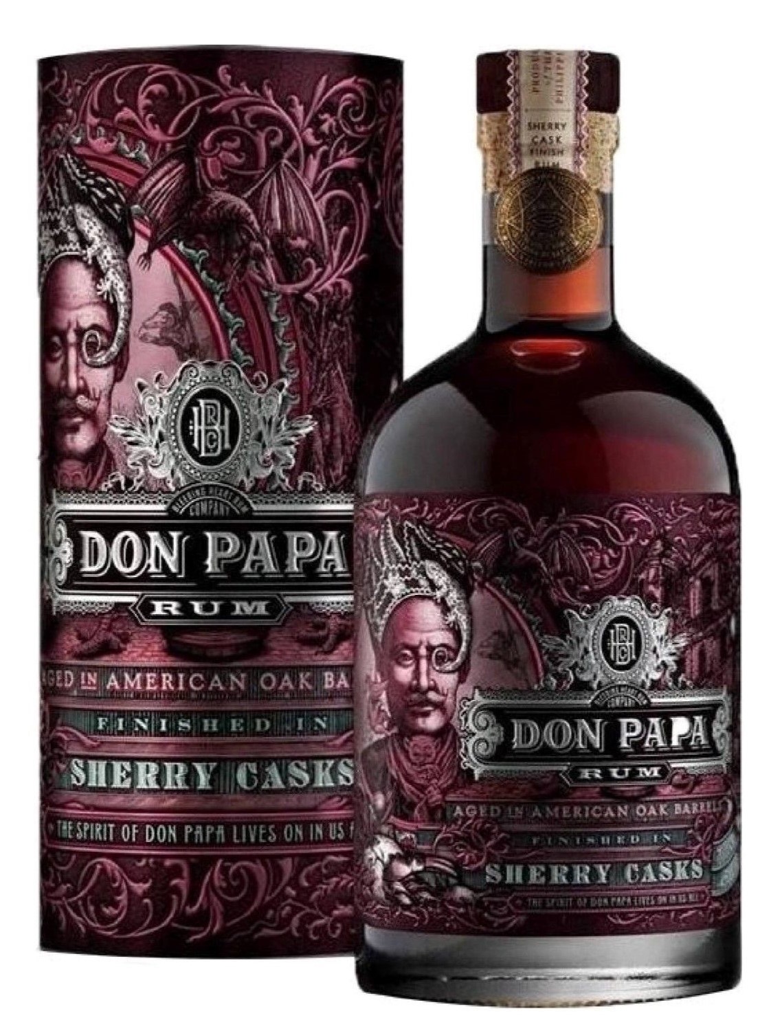 Don Papa Sherry Casks 45% 0,7l GB