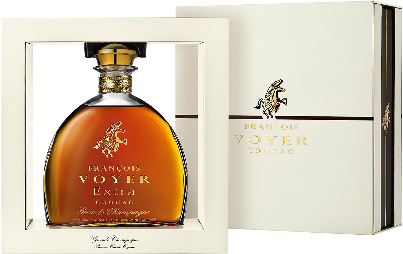 Francois Voyer Cognac Extra Grande Champagne 1er Cru 42% 0,7l v ráme