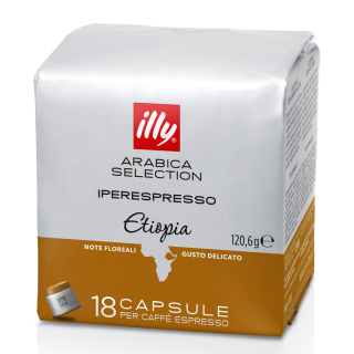 illy Iperespresso Monoarabica Ethiopia 18ks