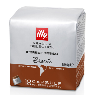 illy Iperespresso Monoarabica Brazil 18ks