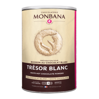 Monbana Trésor Chocolat Blanc 0,5kg