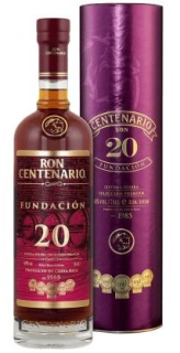 Ron Centenario Fundación 20 Sistema Solera Rum 40% 0,7l GB