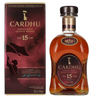 Cardhu 15YO Single Malt Scotch Whisky 40% 0,7l GB