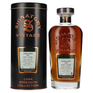 Signatory Vintage Glenallachie 13 Years Old Cask Strength 2008 63,7% 0,7l GB