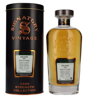 Signatory Vintage Dailuaine 24 Years Old Cask Strength 1997 47,40% 0,7l GB