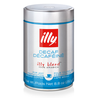 Illy Espresso bez kofeinu mletá káva 250 g