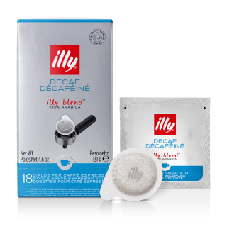 Illy Espresso bez kofeinu ESE Pody 18 ks single