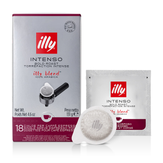 Illy Espresso Intenso ESE Pody 18 ks single