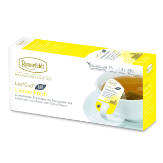 Ronnefeldt LeafCup Lemon Fresh Bio čaj 15 x 3,2g