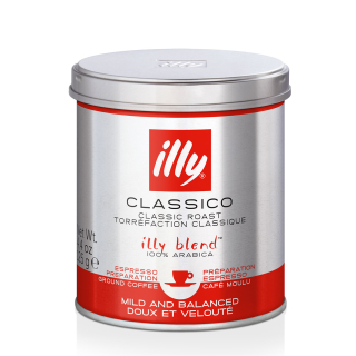 Illy Espresso stredne pražená mletá káva 125 g