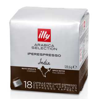 illy Iperespresso Monoarabica India 18ks