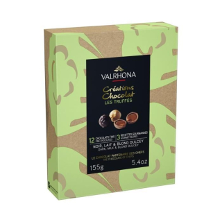 Valrhona bonboniéra Création 12 truffes 155g