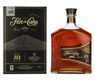 Flor de Caña Centenario 18 Years Old Single Estate Rum 40% 1l 