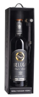 Beluga Gold Line Leather 40% 0,7l kožená kazeta