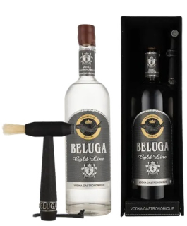 Beluga Gold Line Leather 40% 0,7l kožená kazeta