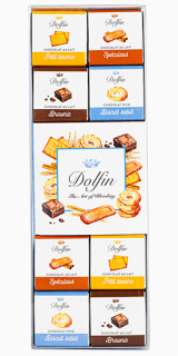 Dolfin - kolekcia čokoládiek Biscuits 120g